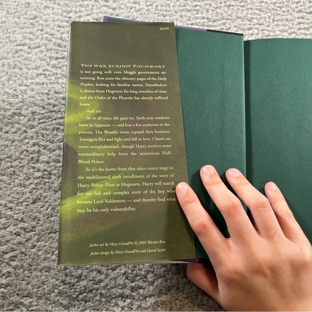 Harry Potter and the Half-Blood Prince Book - Picture 9 of 9